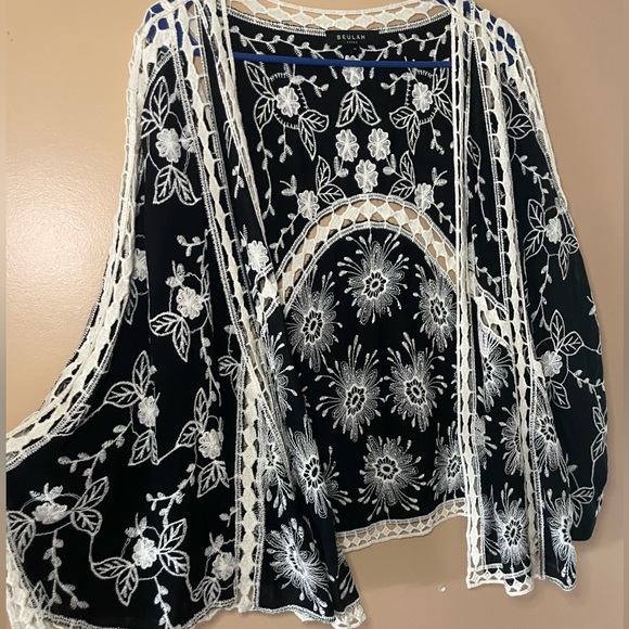 Embroidered Boho Cardigan - Picture 2 of 5